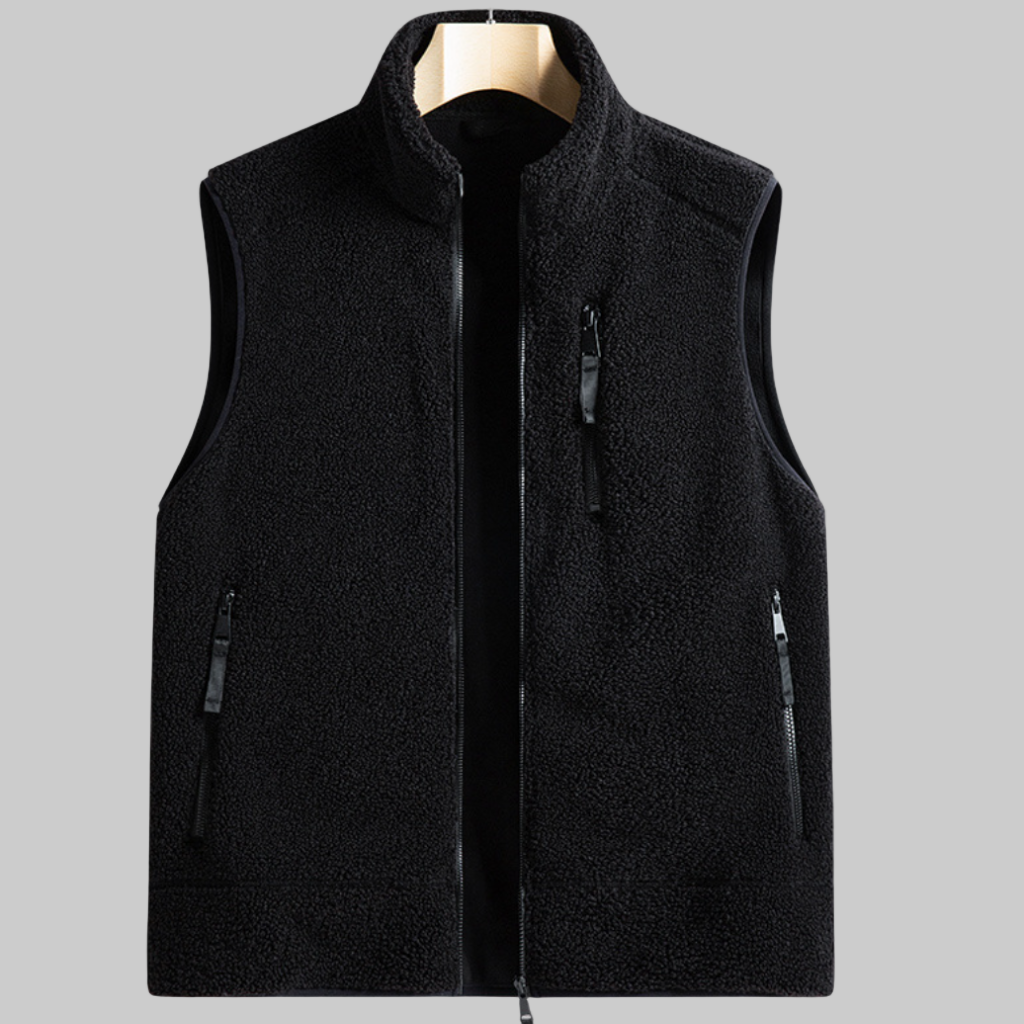 Gilet polaire chaud – Isolation légère, style polyvalent