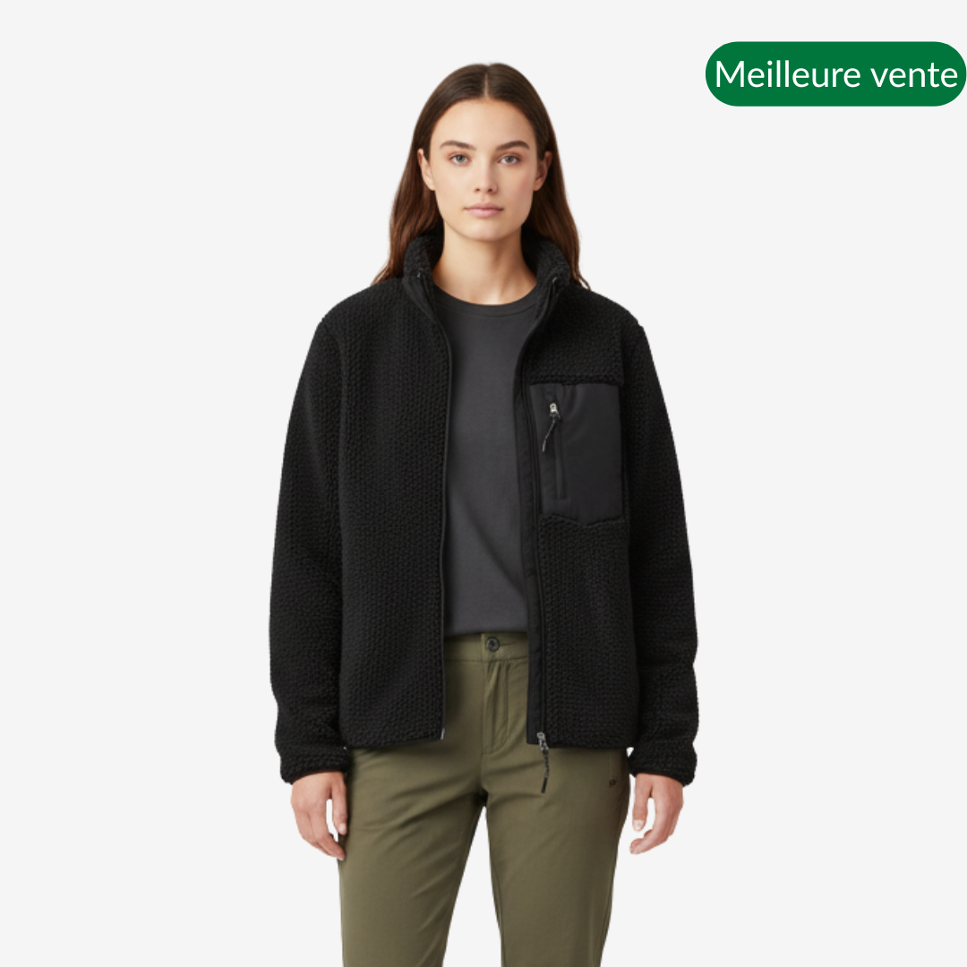 Veste polaire chaude – Isolation légère, confort durable