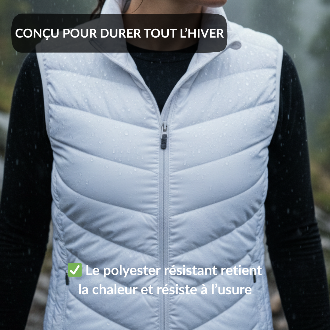 Gilet chauffant outdoor