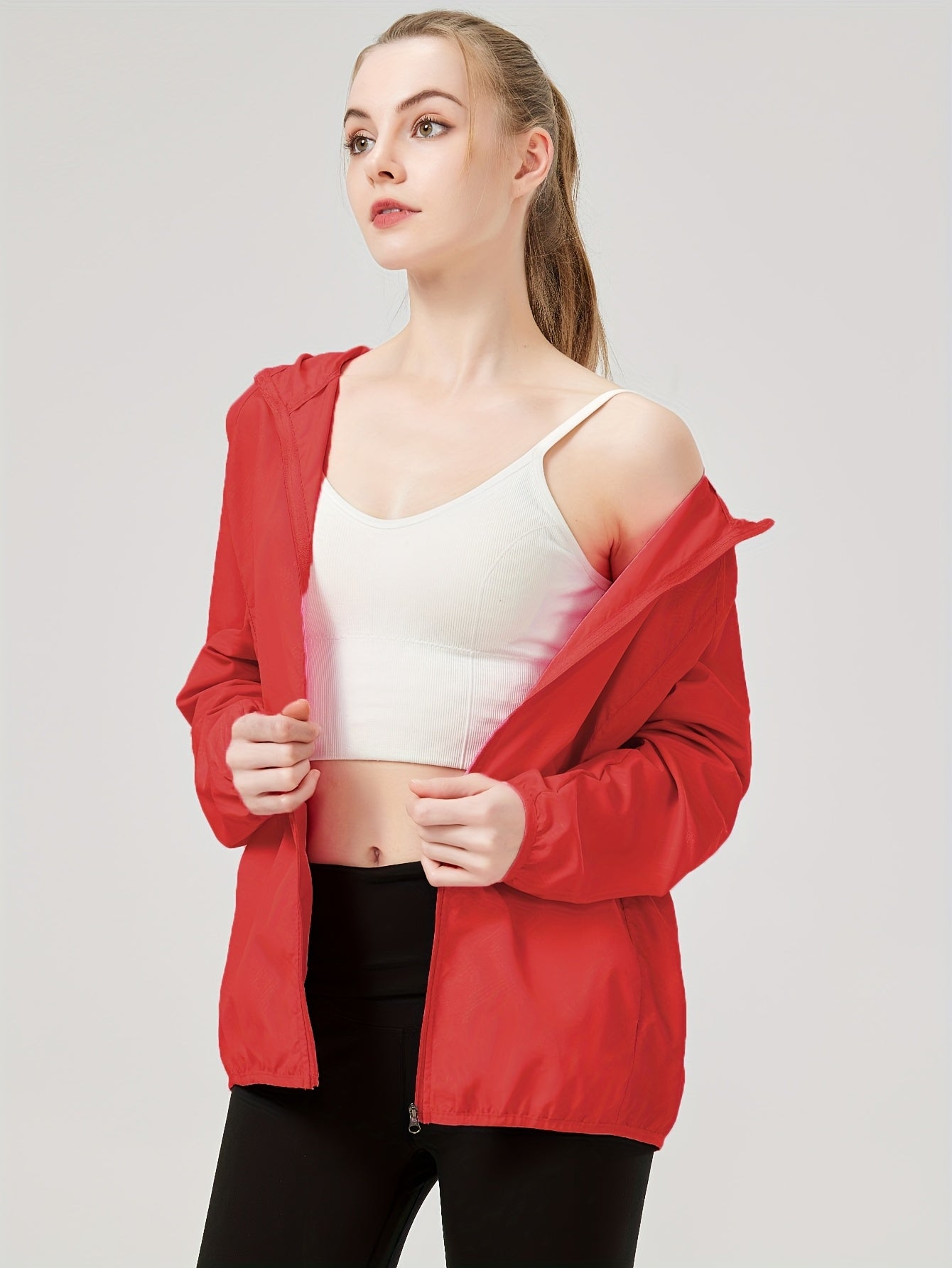 Veste coupe-vent légère – Protection essentielle, style minimaliste