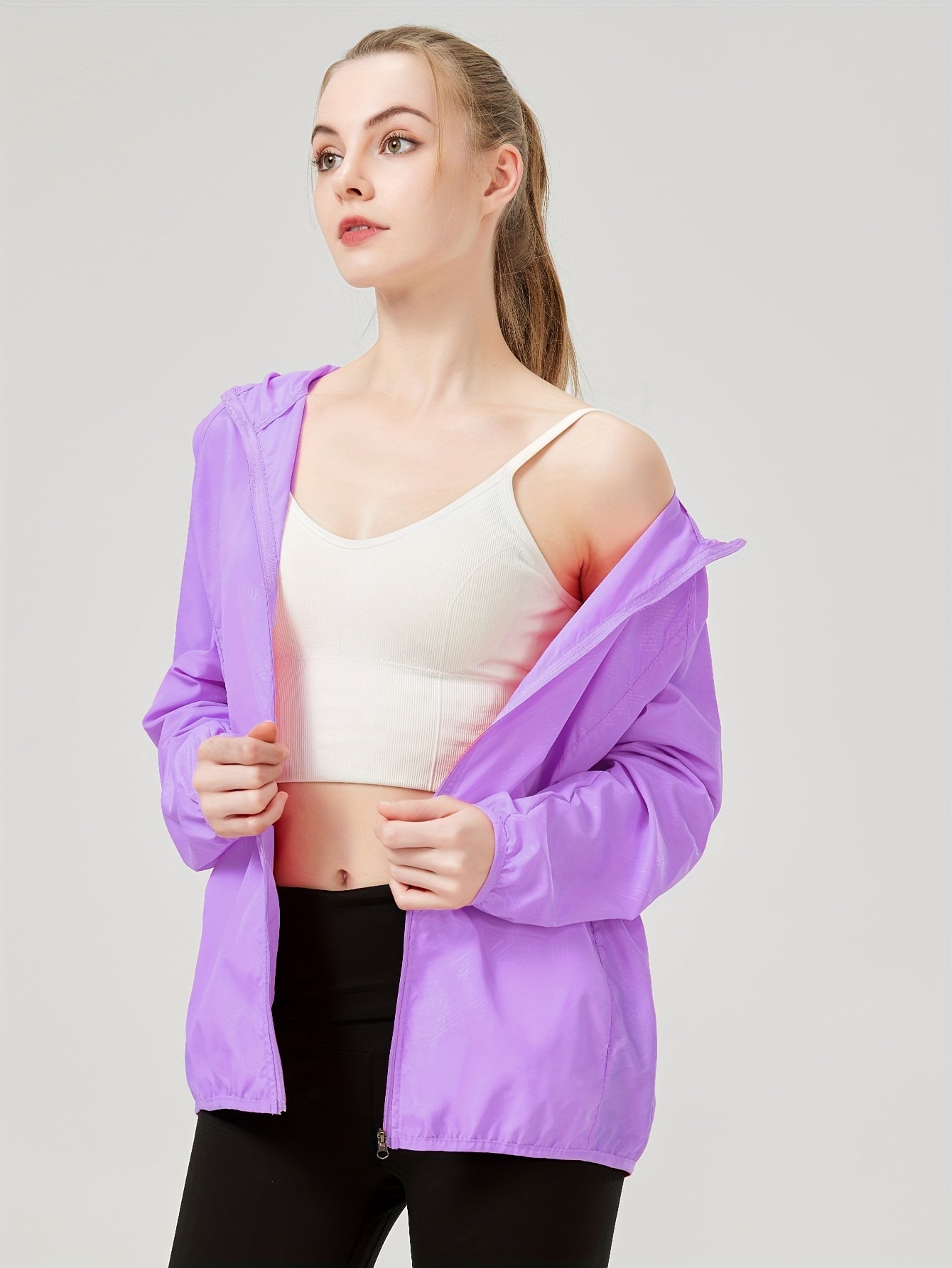 Veste coupe-vent légère – Protection essentielle, style minimaliste