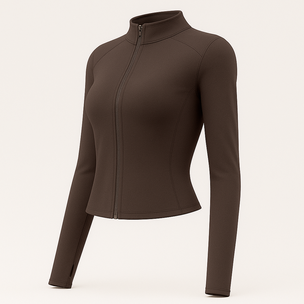 Veste d’entraînement ajustée – Style épuré, confort technique