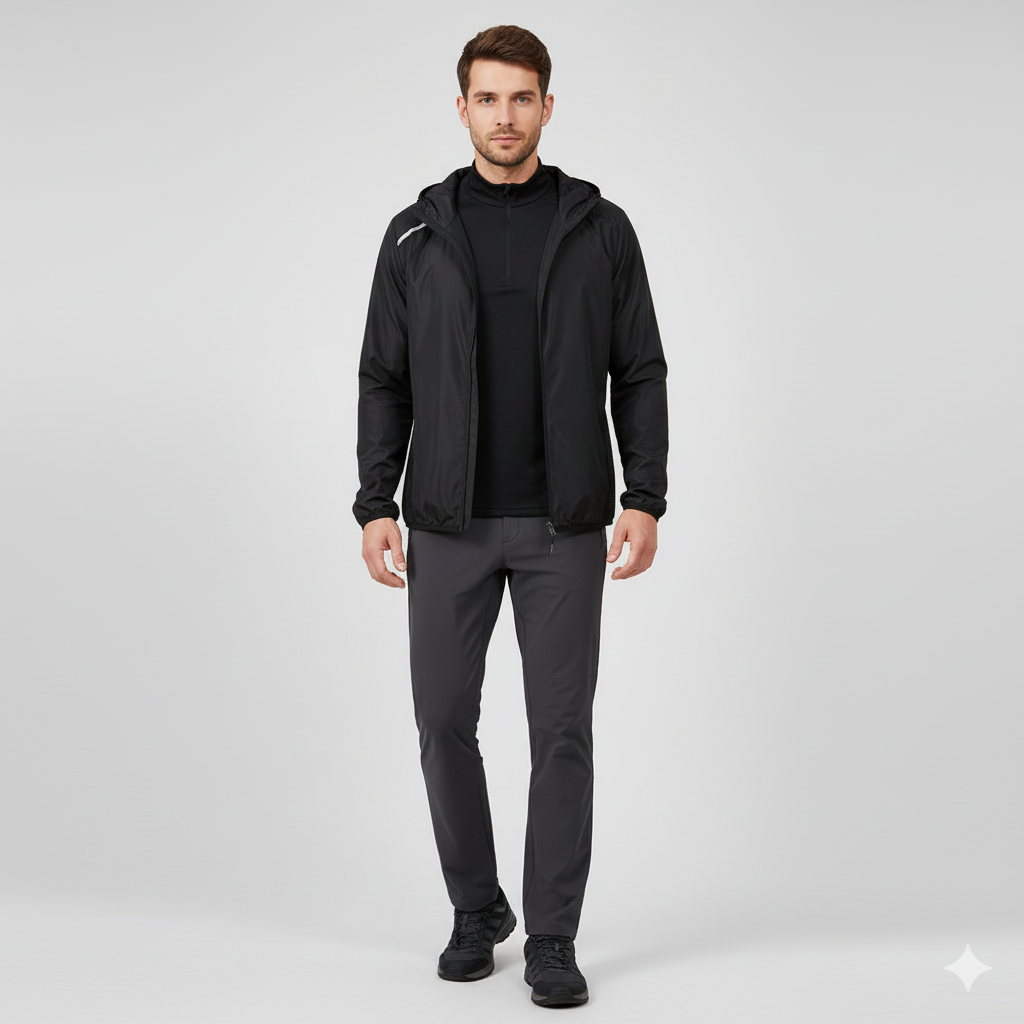 Veste imperméable légère – Protection fiable, liberté totale