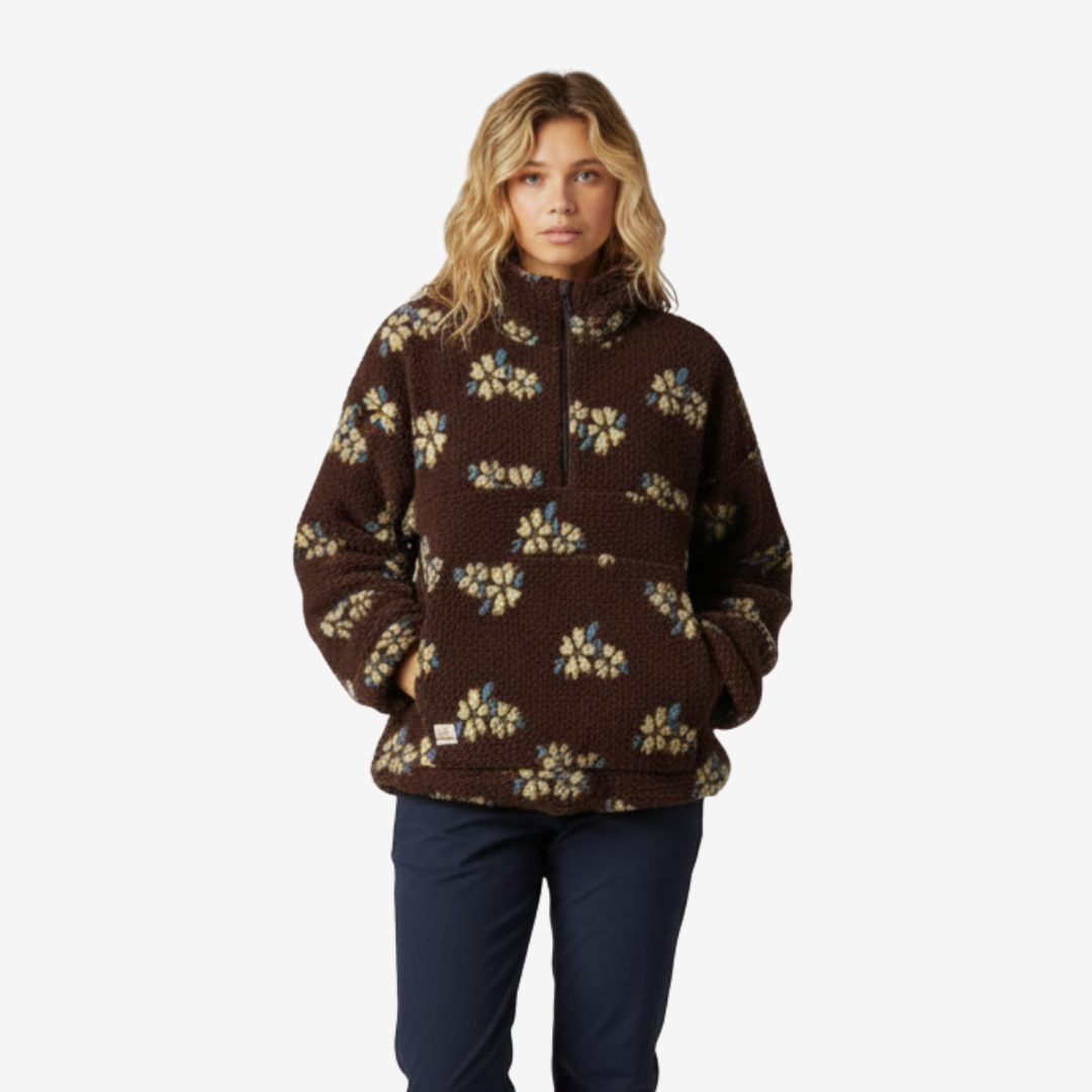 Veste polaire à motifs