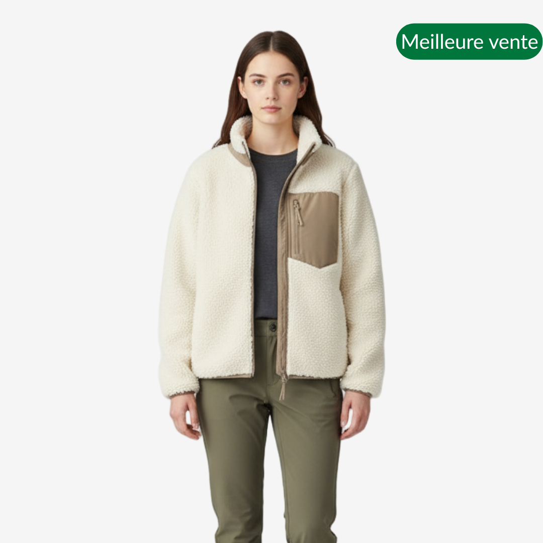 Veste polaire chaude – Isolation légère, confort durable