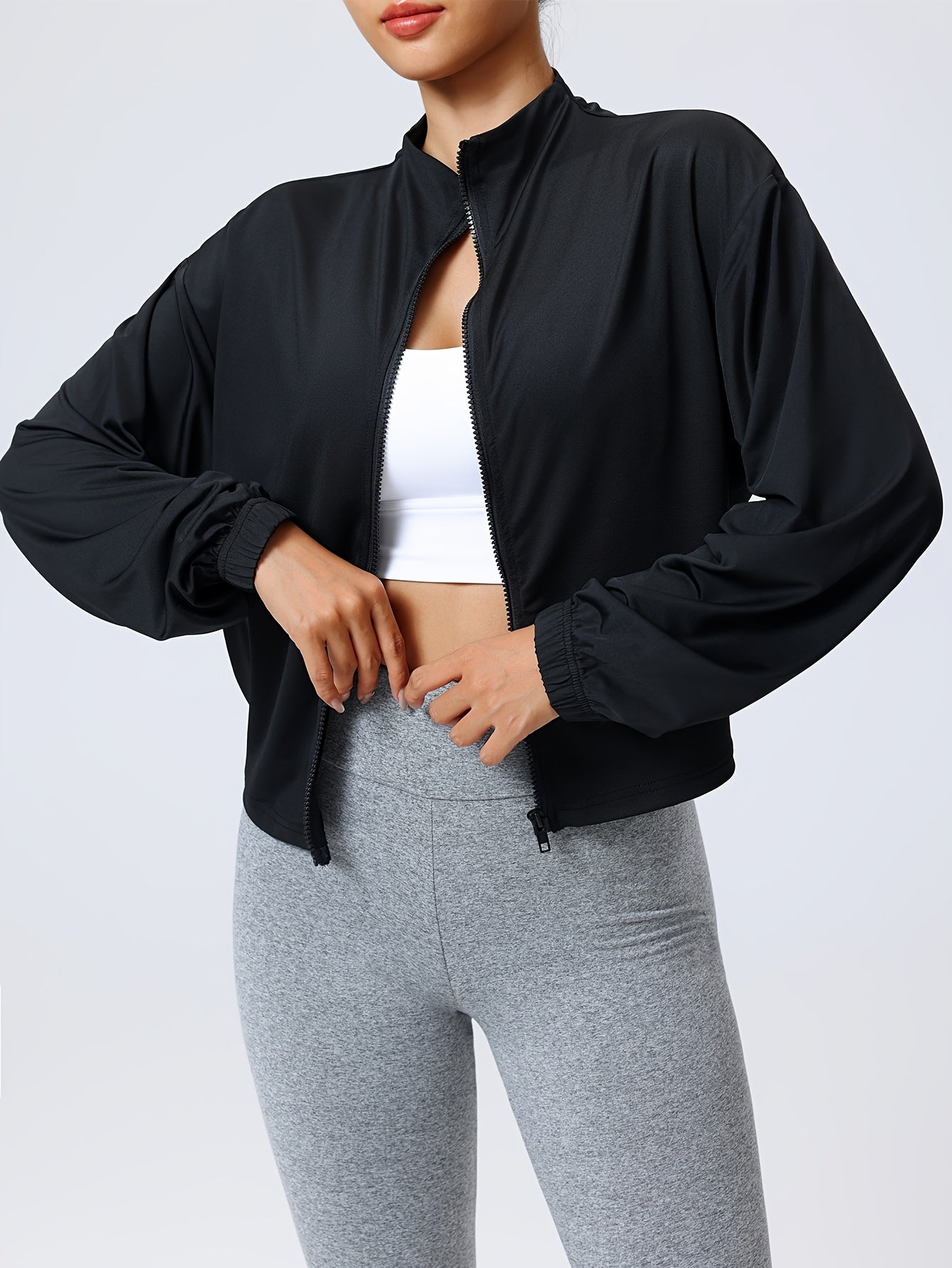 Veste légère en polyester – Simplicité et praticité au quotidien