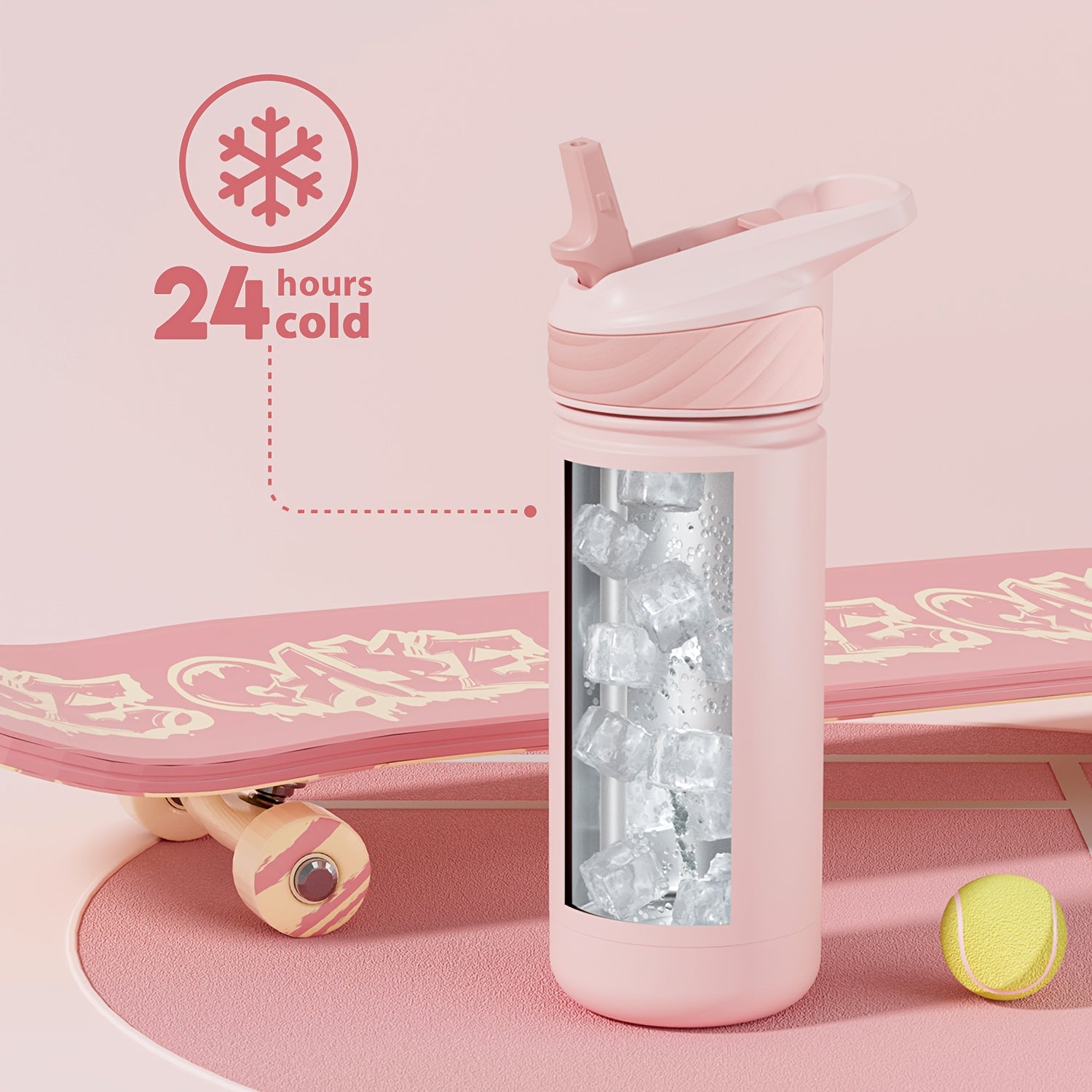 Gourde isotherme 532 ml – Hydratation fiable, partout avec vous