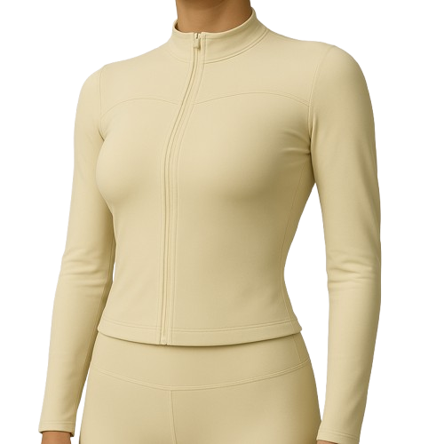 Veste d’entraînement ajustée – Style épuré, confort technique