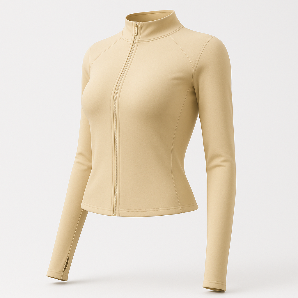 Veste d’entraînement ajustée – Style épuré, confort technique