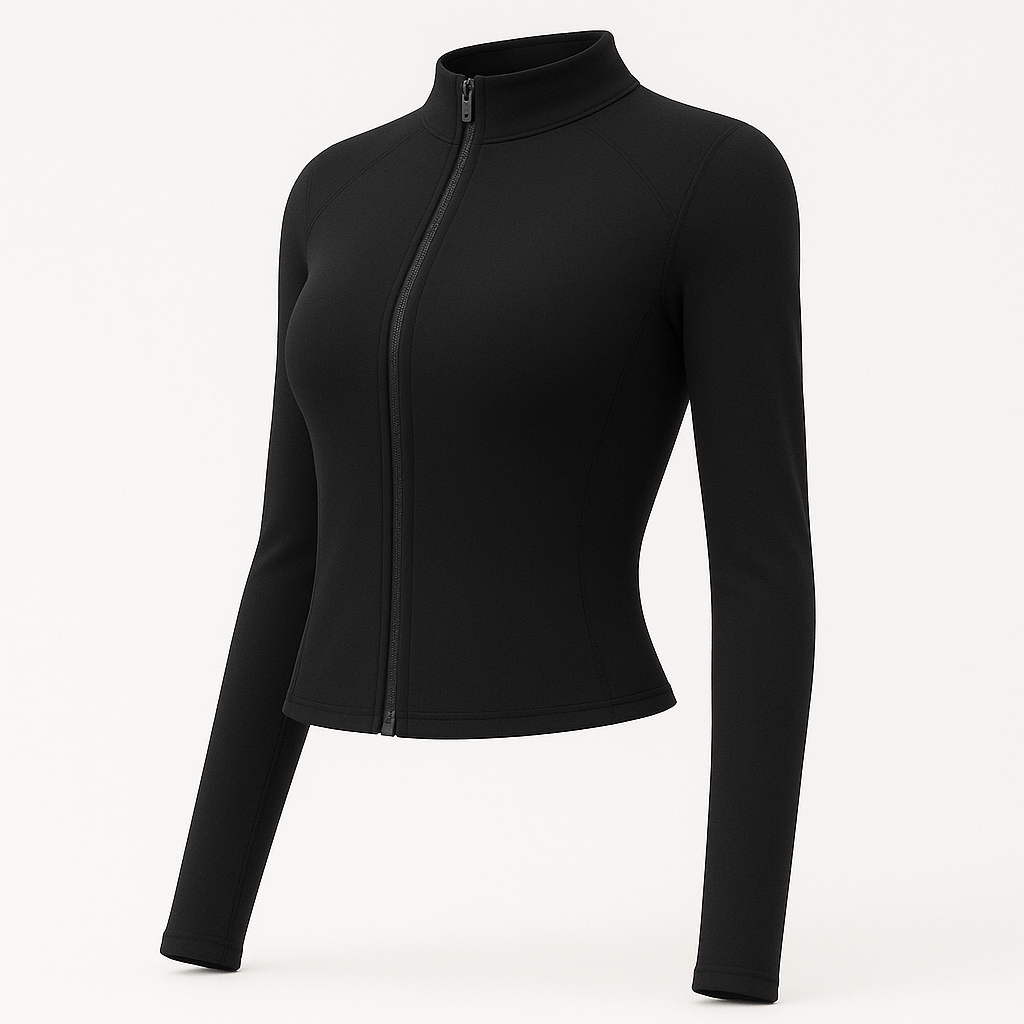 Veste d’entraînement ajustée – Style épuré, confort technique