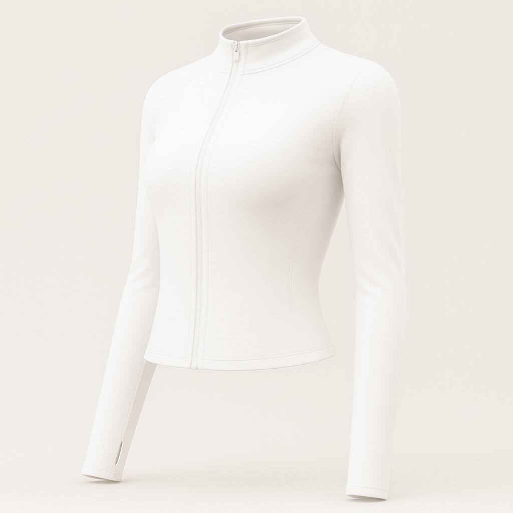 Veste d’entraînement ajustée – Style épuré, confort technique