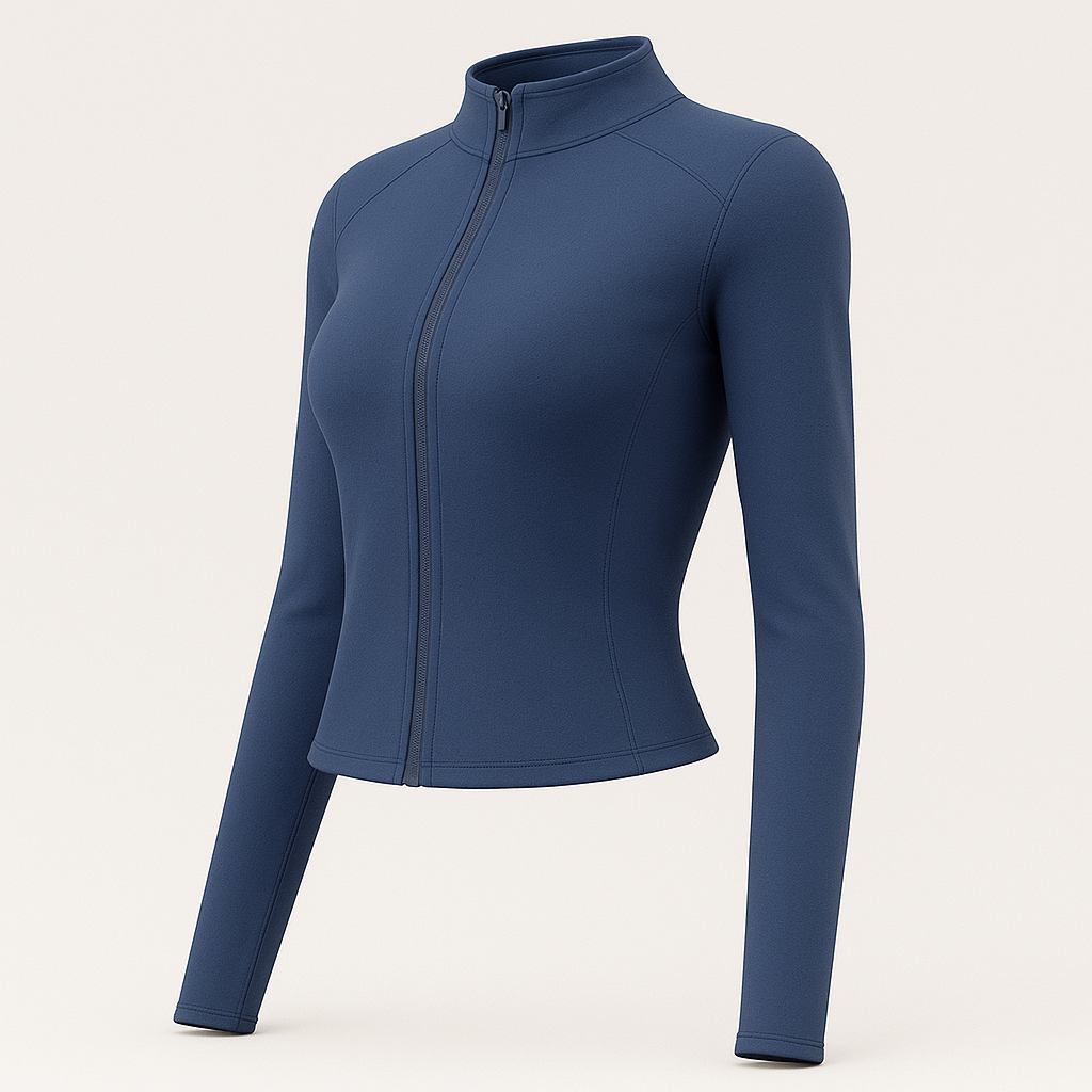Veste d’entraînement ajustée – Style épuré, confort technique