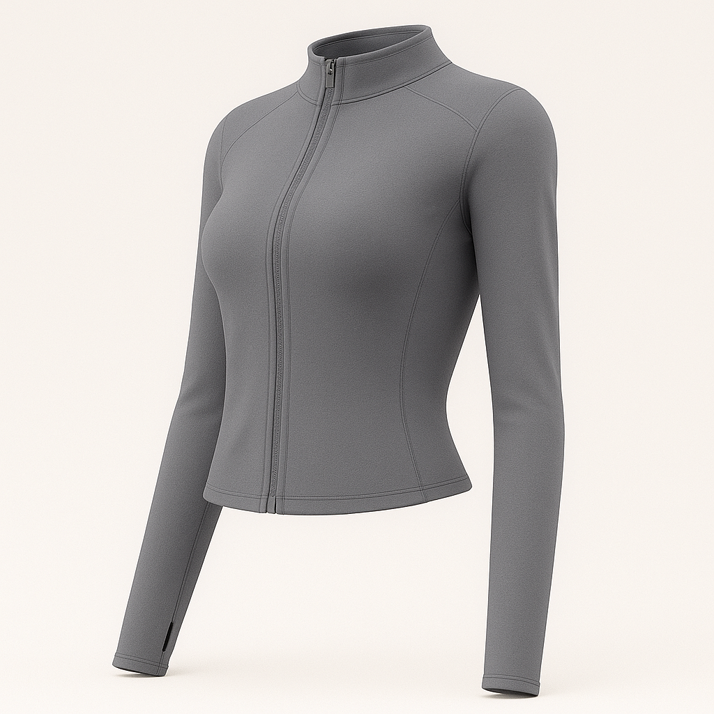 Veste d’entraînement ajustée – Style épuré, confort technique
