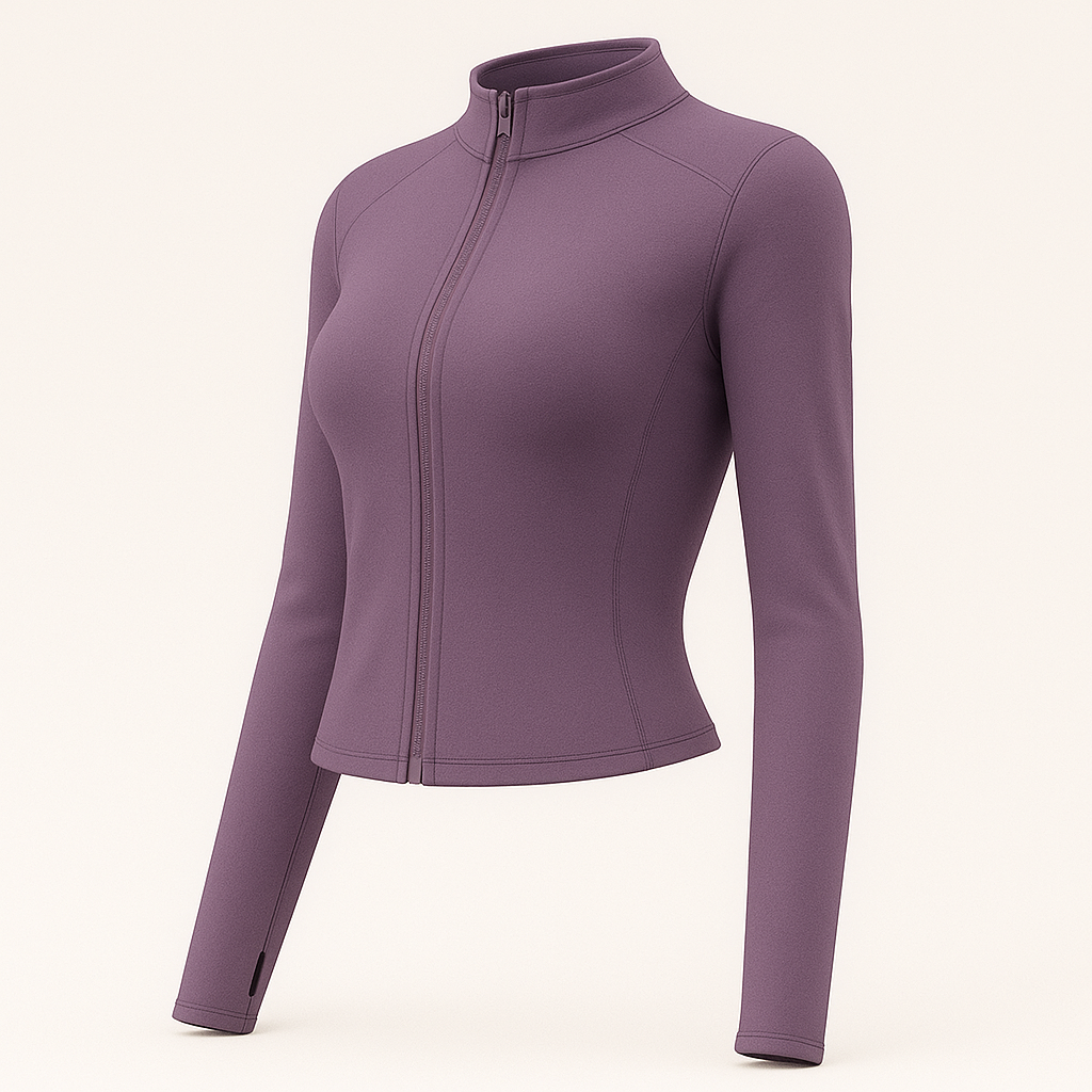 Veste d’entraînement ajustée – Style épuré, confort technique