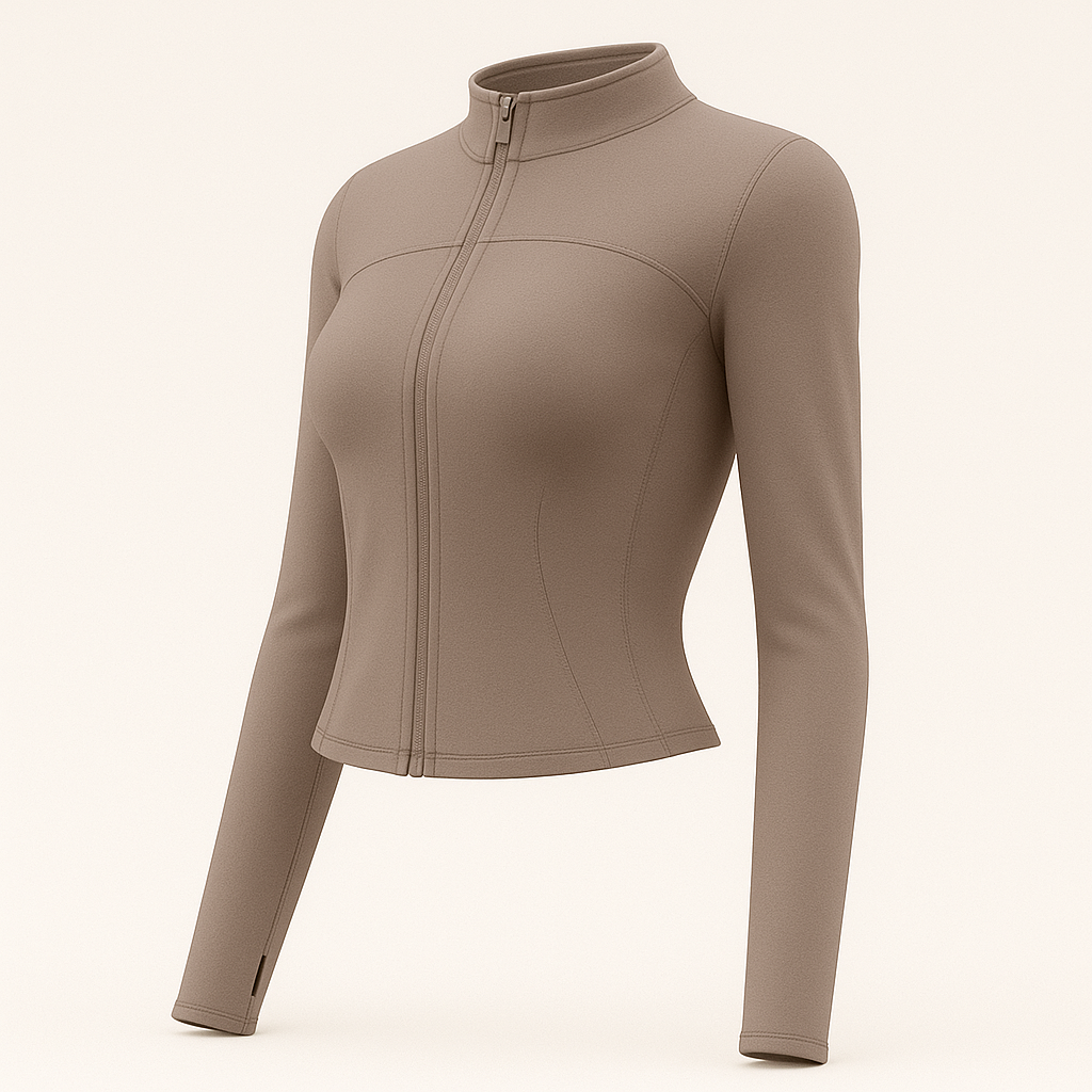Veste d’entraînement ajustée – Style épuré, confort technique