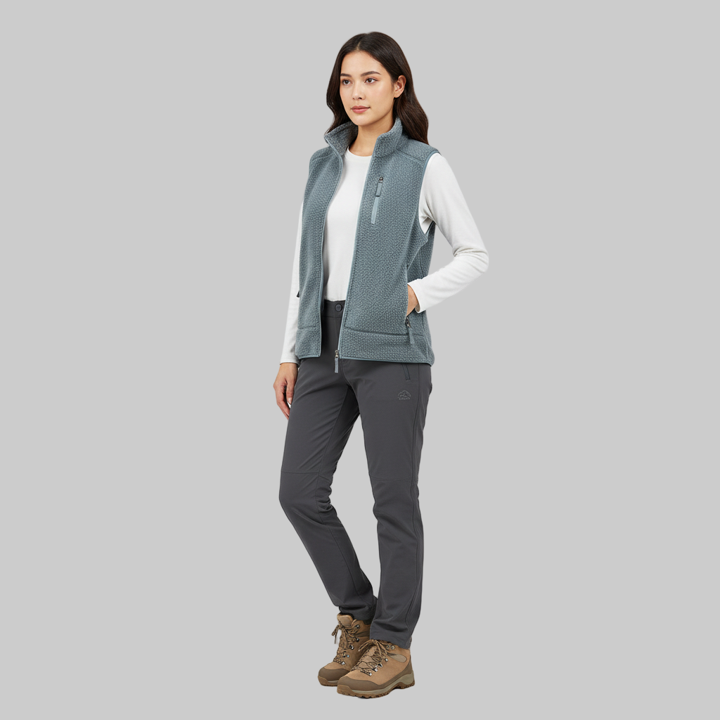 Gilet polaire chaud – Isolation légère, style polyvalent