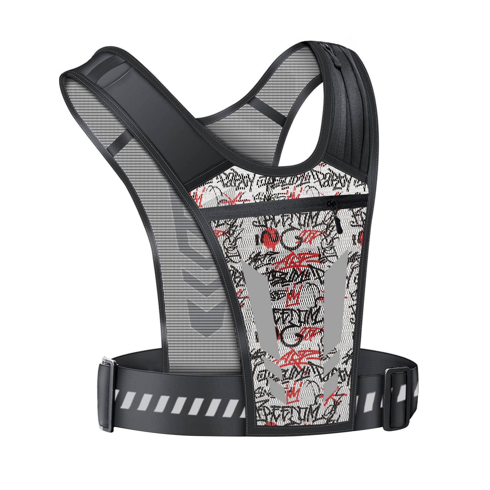 Gilet de course léger – Transport sûr, confort total