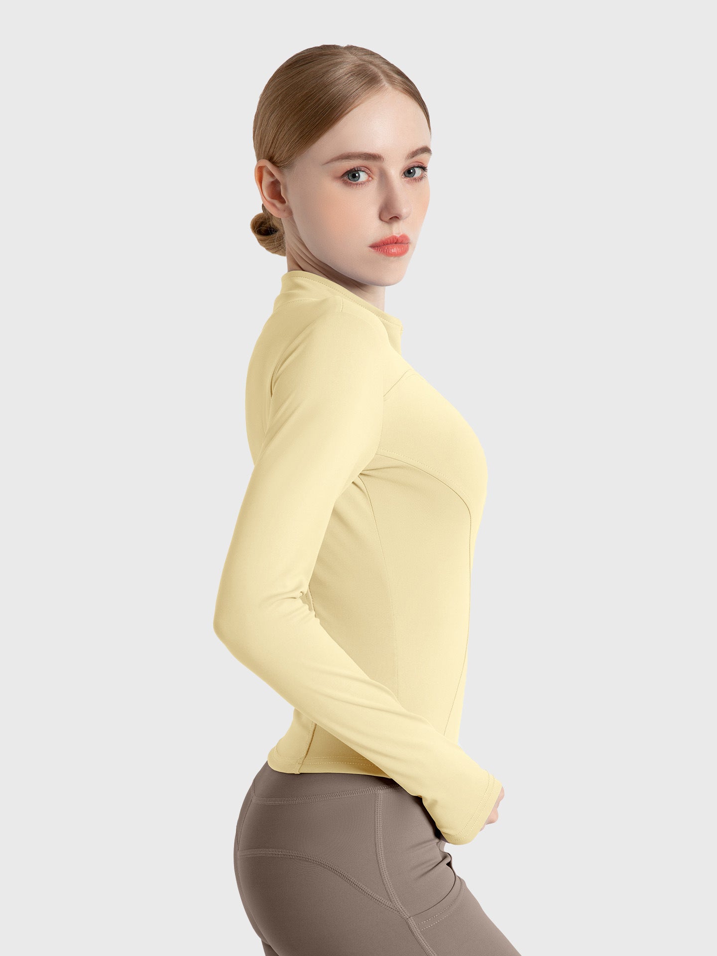 Veste d’entraînement ajustée – Style épuré, confort technique
